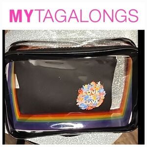 MyTagAlongs Pride Love Is Love Cube Cosmetic Organizer